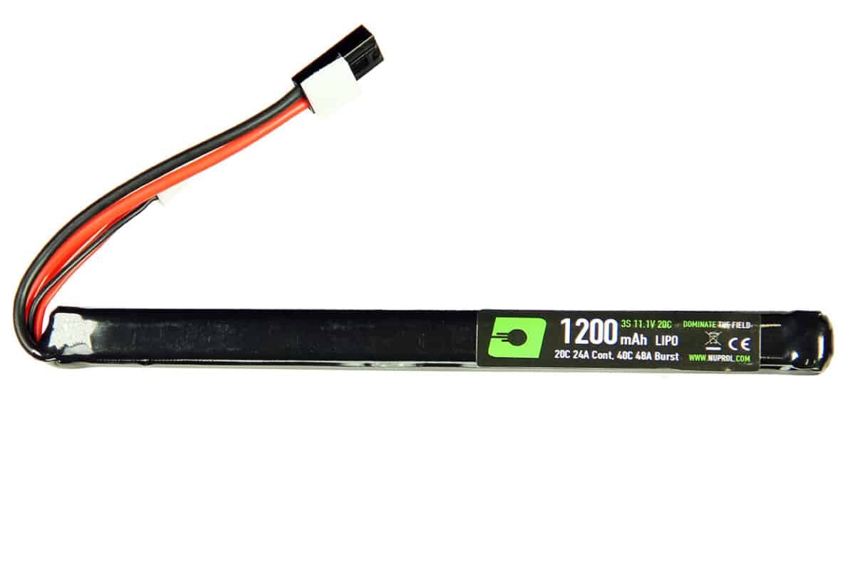 Valken Energy 11.1V 1200mAh LiPo Stick Battery