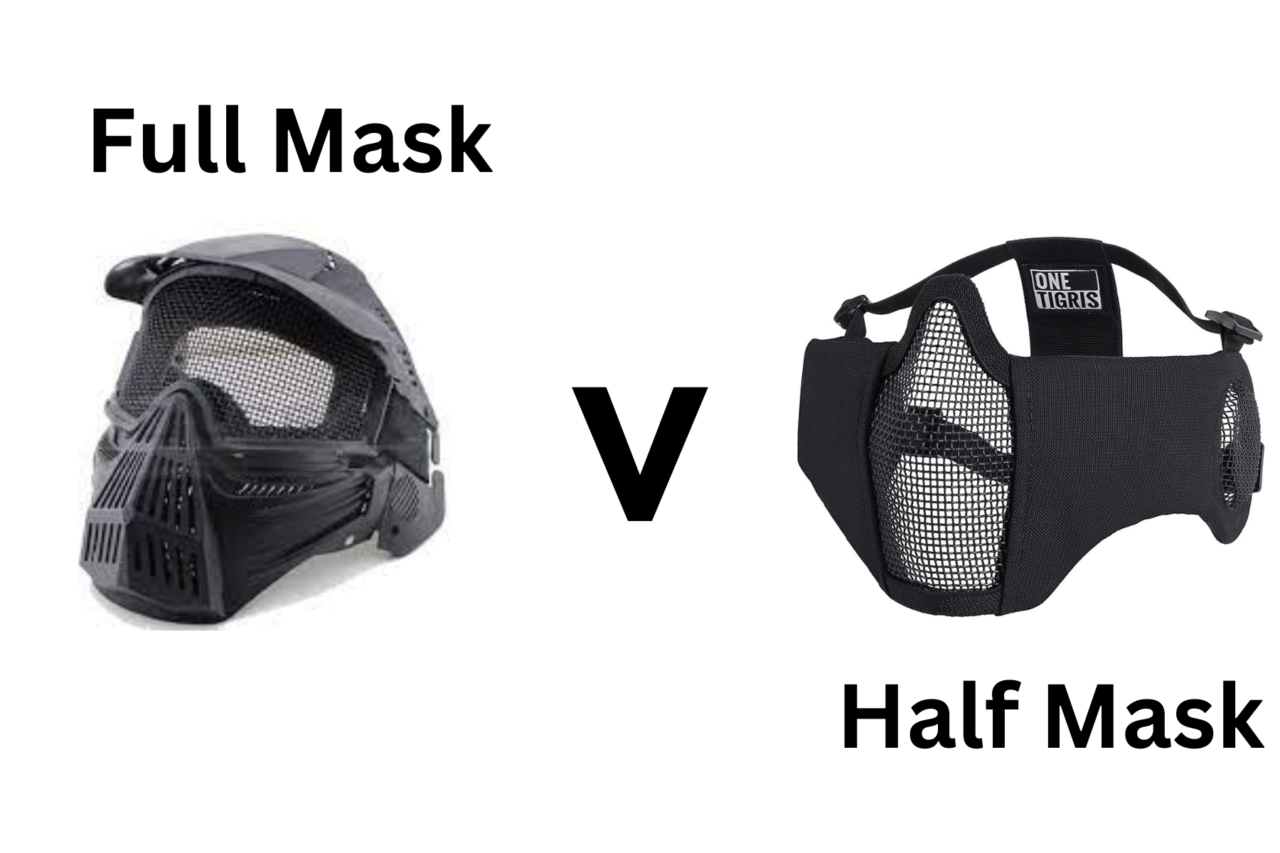 Full mask v half mask airsoft